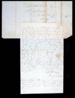 Autograph Letter, signed by McNeil, regarding stolen slaves