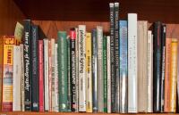 Shelf of photography books