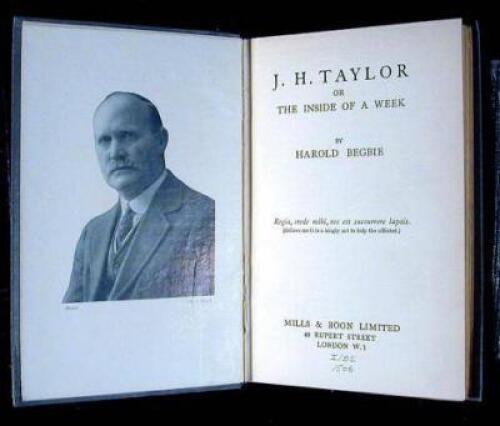 J. H. Taylor or, The Inside of a Week