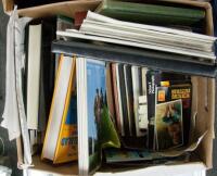 Shelf of photography materials