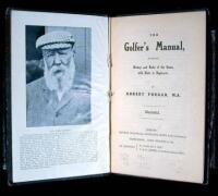 The Golfer's Manual, Including History and Rules of the Game with Hints to Beginners