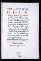 The Mystery of Golf