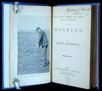 Golfing - The "Oval" Series of Games