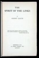 The Spirit of the Links
