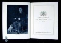 Fifty Years of the Maidstone Club, 1891-1941