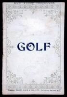 Golf; Containing Practical Hints, with Rules of the Game