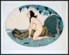 Portfolio of 11 hand-stencilled pochoir illustrations of erotic nature