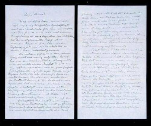 Autograph Letter, signed Albert