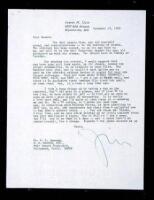 Typed Letter Signed "Jim."