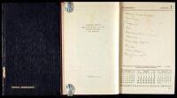 Day Books - Warner's Calendar of Medical History for the Use of the Medical Profession for 1937 and 1938
