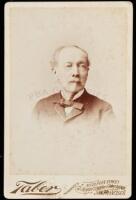 Cabinet card of Dr. John H. Lochhead, an American port doctor of British Hong Kong