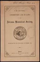 Charter, Constitution and By-Laws of the Arizona Historical Society