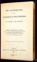 The Acclimatisation of the Salmonid&aelig; at the Antipodes: Its History and Results