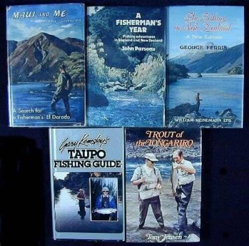 Lot of 5 titles on New Zealand fishing