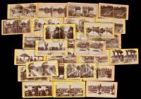 Twenty-seven stereoview cards from the "Vicinity of Boston, Park and Garden Series"