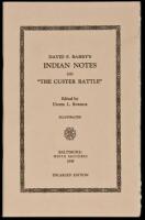 David F. Barry's Indian Notes on "The Custer Battle"