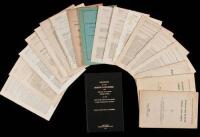 Approximately 20 pamphlets, bookplates, government reports, documents, etc., relating to land in California