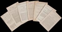 Seven U.S. government documents on California land claims