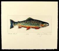 Game Fishes: Seven Etchings Hand-Watercolored by Alan James Robinson