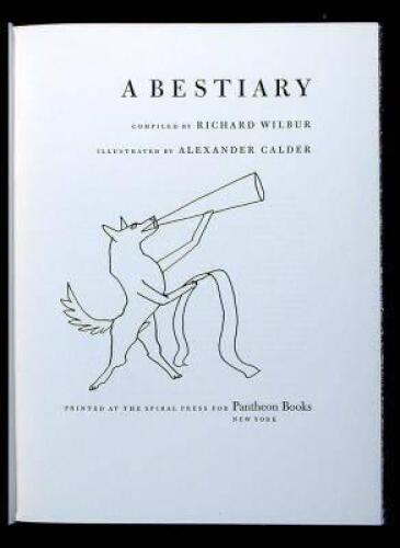 A Bestiary