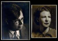 Two original silver photograph portraits by Hagemeyer