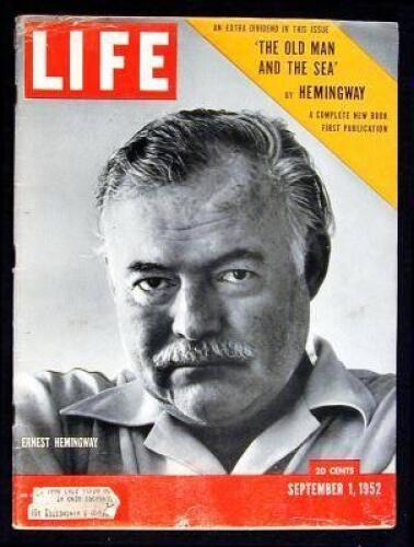 The Old Man in the Sea in Life Magazine