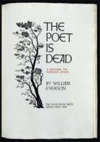 The Poet is Dead: A Memorial for Robinson Jeffers