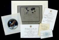 White House Invitation to dinner honoring Apollo XI astronauts