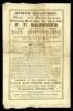 Original advertising handbill.
