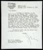 Typed Letter Signed &ldquo;Jim.&rdquo;