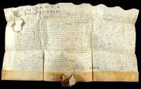 Autograph Manuscript from the period of his rule as Lord Protector of England (1653-1658).