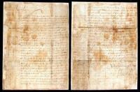 Manuscript circular letter, signed by Cromwell