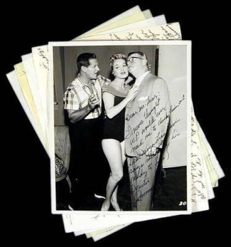Group of four signed items.