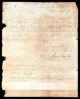 Manuscript Letter Signed in full