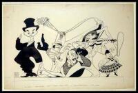 Pen & Ink Drawing Signed