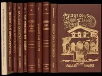 Eight volumes by Engelhardt on the Missions of California