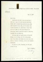 Typed Letter Signed &ldquo;Uly.&rdquo;