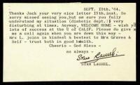 Typed Letter Signed "Stan Laurel."