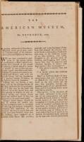 Federalist Papers, Nos. 1-6 as published in The American Museum, November and December, 1787