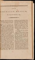 Federalist Papers, Nos. 1-6 as published in The American Museum, November and December, 1787