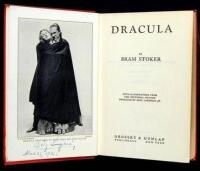 Signed copy of Bram Stoker's Dracula