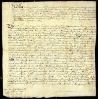 Vellum Document - 1627