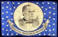 1896 Presidential Campaign handkerchief