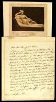 Manuscript Letter Signed "Pauline Pr. Borghese"