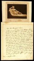 Manuscript Letter Signed "Pauline Pr. Borghese"