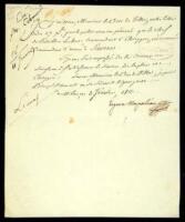 Manuscript Letter Signed