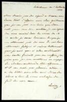 Autograph Letter Signed to her son William