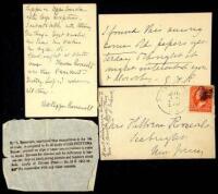 Autograph Note Signed "E.K.R."
