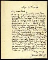 Autograph Letter Signed