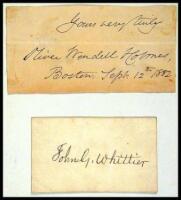 Signatures on separate slips.